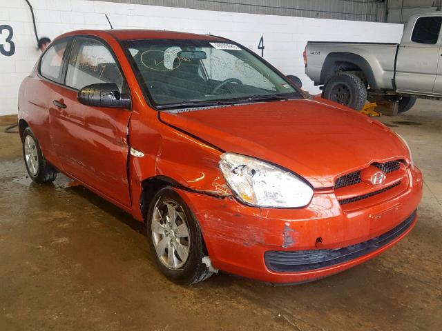 KMHCM36C48U076650 - 2008 HYUNDAI ACCENT GS RED photo 1