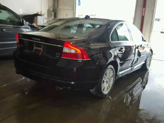 YV1AH852581058059 - 2008 VOLVO S80 V8 BLACK photo 4