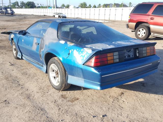 1G1FP23T8NL135569 - 1992 CHEVROLET CAMARO RS GREEN photo 3