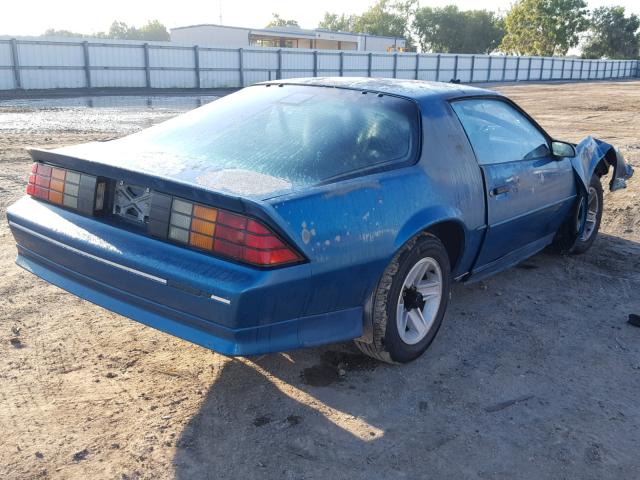 1G1FP23T8NL135569 - 1992 CHEVROLET CAMARO RS GREEN photo 4