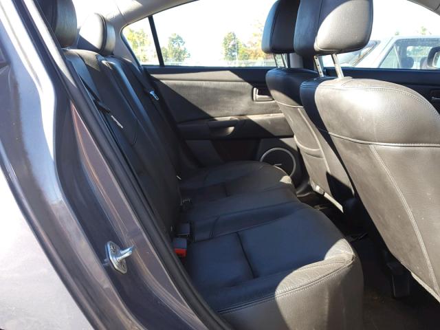 JM1BK323881839878 - 2008 MAZDA 3 S GRAY photo 6