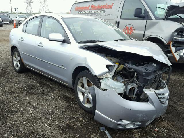 JM1BK323351319972 - 2005 MAZDA 3 S SILVER photo 1