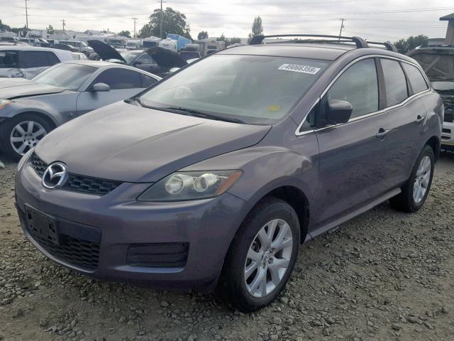 JM3ER29L170133467 - 2007 MAZDA CX-7 SILVER photo 2