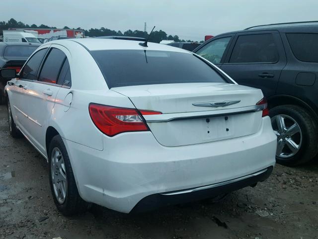 1C3BC4FB7BN550533 - 2011 CHRYSLER 200 LX WHITE photo 3