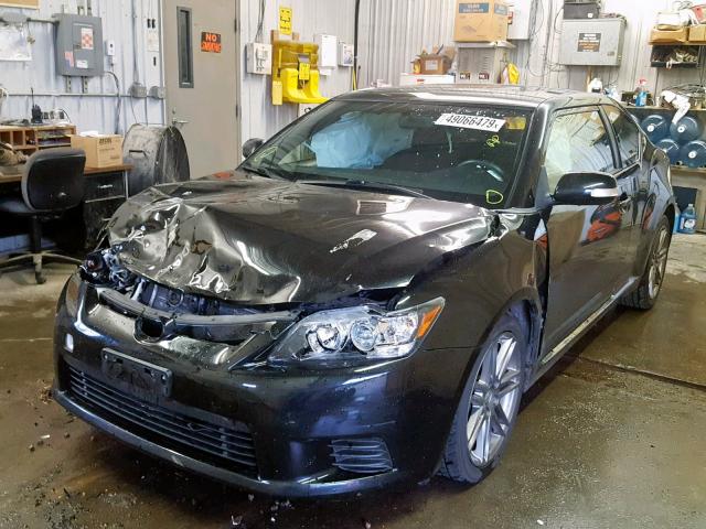 JTKJF5C72D3047018 - 2013 TOYOTA SCION TC შავი ფოტო 2