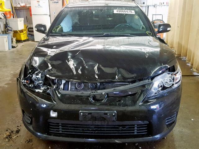 JTKJF5C72D3047018 - 2013 TOYOTA SCION TC შავი ფოტო 9