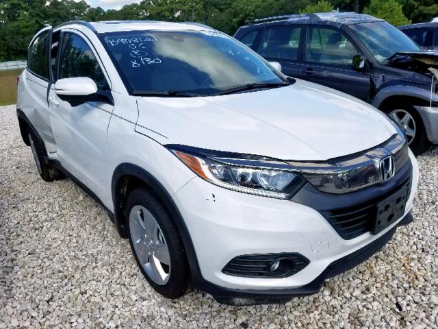 3CZRU5H76KM700688 - 2019 HONDA HR-V EXL WHITE photo 1