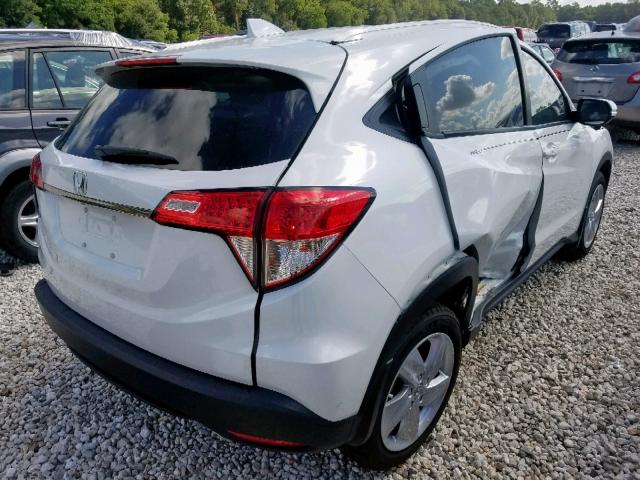 3CZRU5H76KM700688 - 2019 HONDA HR-V EXL WHITE photo 4