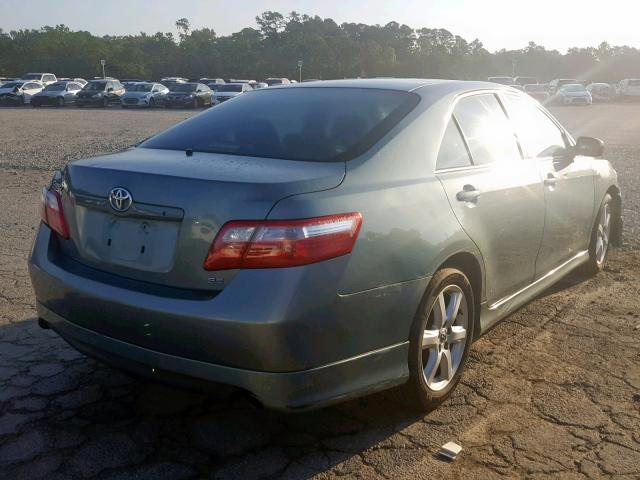 4T1BE46K17U634765 - 2007 TOYOTA CAMRY NEW GREEN photo 4