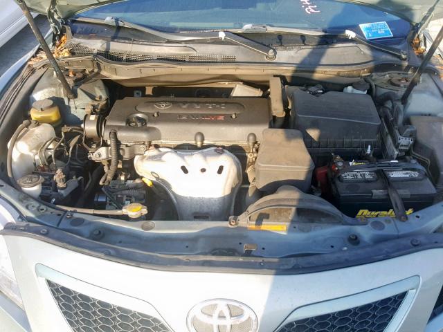 4T1BE46K17U634765 - 2007 TOYOTA CAMRY NEW GREEN photo 7