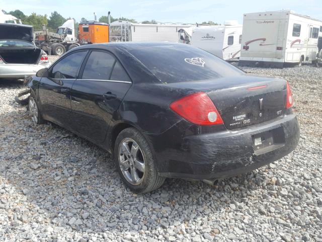 1G2ZH57N984101996 - 2008 PONTIAC G6 GT BLACK photo 3