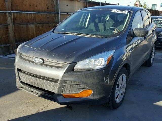 1FMCU0F75GUA21432 - 2016 FORD ESCAPE S GRAY photo 2