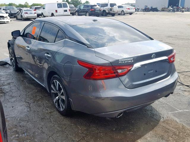 1N4AA6AP6GC430002 - 2016 NISSAN MAXIMA 3.5 GRAY photo 3