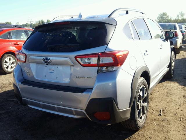 JF2GTADC4JH317445 - 2018 SUBARU CROSSTREK SILVER photo 4