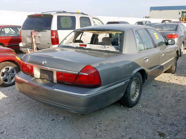 2MEFM75W3YX625315 - 2000 MERCURY GRAND MARQ GRAY photo 4