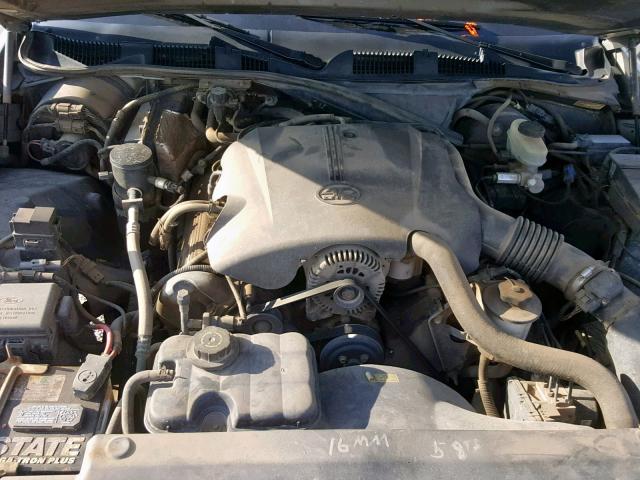 2MEFM75W3YX625315 - 2000 MERCURY GRAND MARQ GRAY photo 7