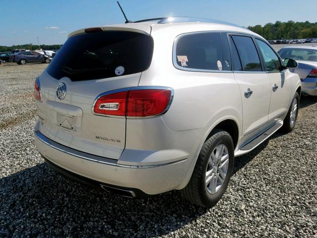 5GAKRAKD6FJ189696 - 2015 BUICK ENCLAVE WHITE photo 4