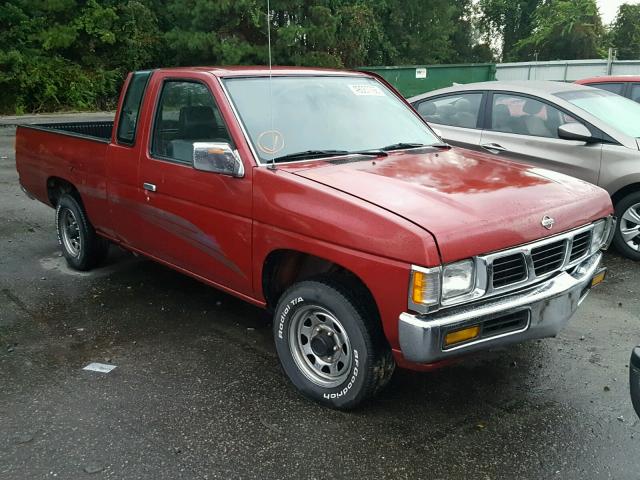 1N6SD16S2SC307843 - 1995 NISSAN TRUCK KING BURGUNDY photo 1