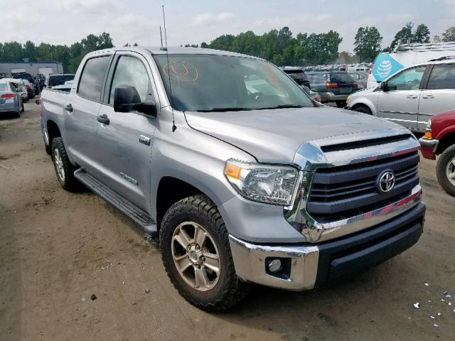 5TFDW5F13EX376154 - 2014 TOYOTA TUNDRA CRE SILVER photo 1