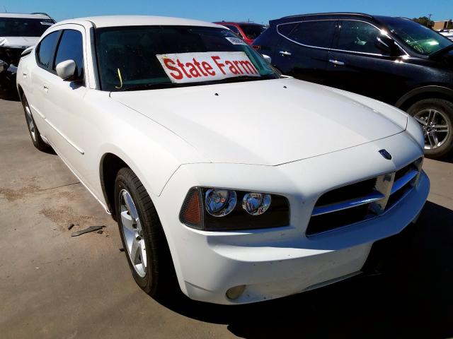 2B3CA3CV8AH207950 - 2010 DODGE CHARGER SX WHITE photo 1