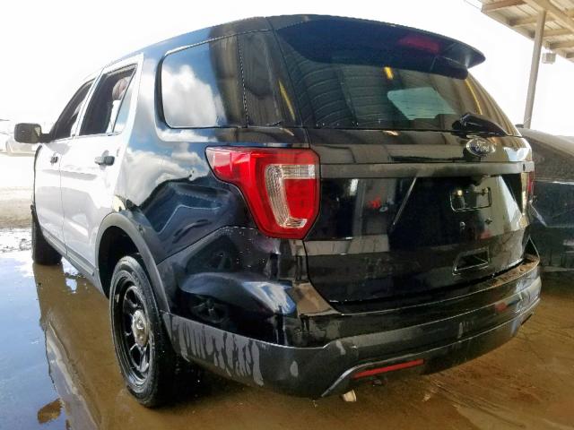 1FM5K8AR6HGD57953 - 2017 FORD EXPLORER P TWO TONE photo 3