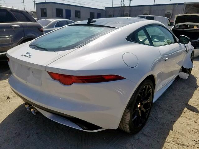 SAJWA6AT3F8K18805 - 2015 JAGUAR F-TYPE WHITE photo 4