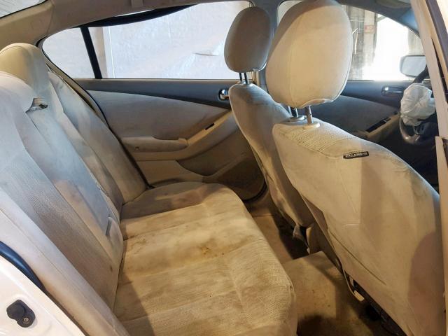 1N4AL2AP6AN453987 - 2010 NISSAN ALTIMA BAS WHITE photo 6