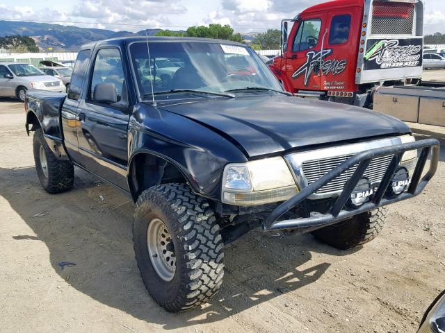 1FTYR14X2YPA57843 - 2000 FORD RANGER SUP BLACK photo 1