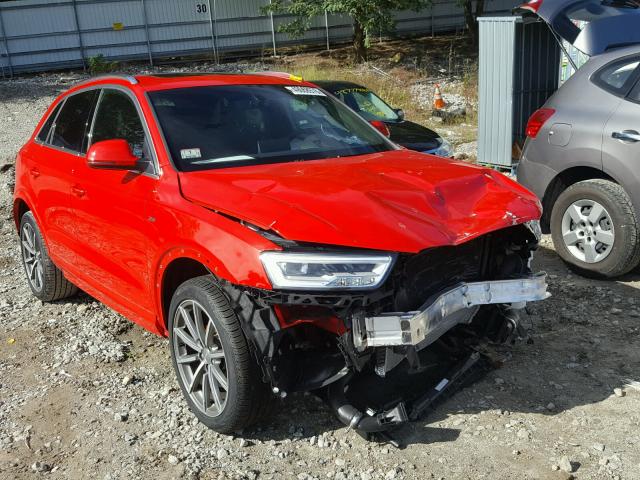 WA1JCCFS9JR014945 - 2018 AUDI Q3 PREMIUM RED photo 1