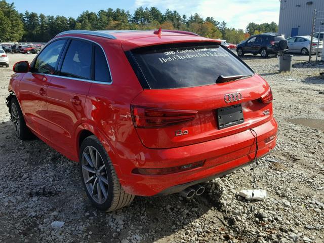 WA1JCCFS9JR014945 - 2018 AUDI Q3 PREMIUM RED photo 3