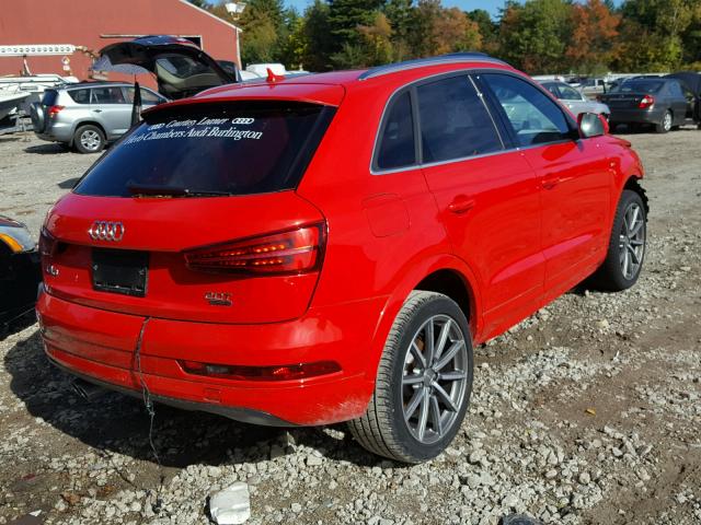 WA1JCCFS9JR014945 - 2018 AUDI Q3 PREMIUM RED photo 4