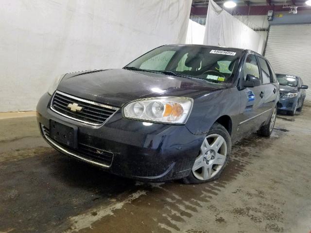 1G1ZT61836F163021 - 2006 CHEVROLET MALIBU MAX 黑色 照片 2