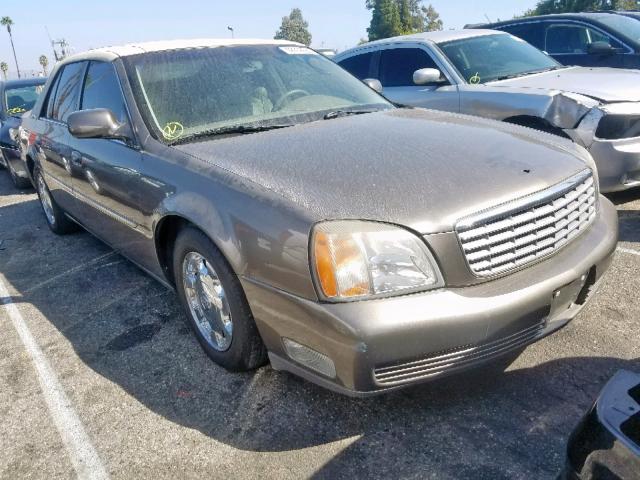 1G6KD54YX2U136435 - 2002 CADILLAC DEVILLE GOLD photo 1