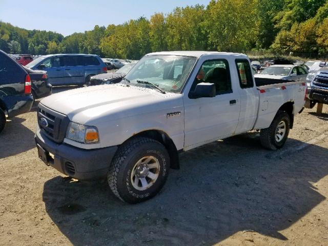 1FTZR15E89PA20721 - 2009 FORD RANGER SUP WHITE photo 2