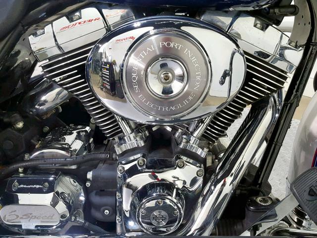 1HD1FFW176Y647610 - 2006 HARLEY-DAVIDSON FLHTCI BLUE photo 12