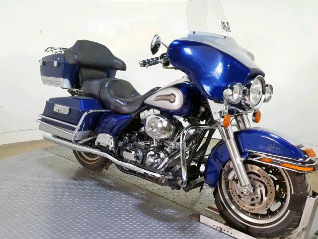 1HD1FFW176Y647610 - 2006 HARLEY-DAVIDSON FLHTCI BLUE photo 2