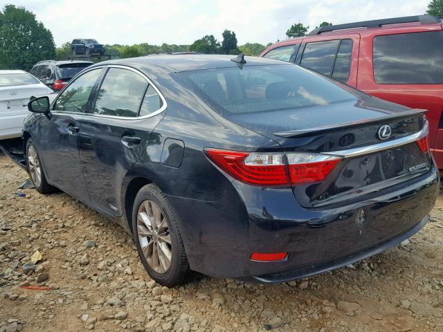 JTHBW1GG7D2036177 - 2013 LEXUS ES 300H BLACK photo 3