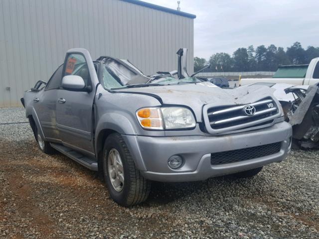 5TDBT48A42S103443 - 2002 TOYOTA SEQUOIA LI SILVER photo 1