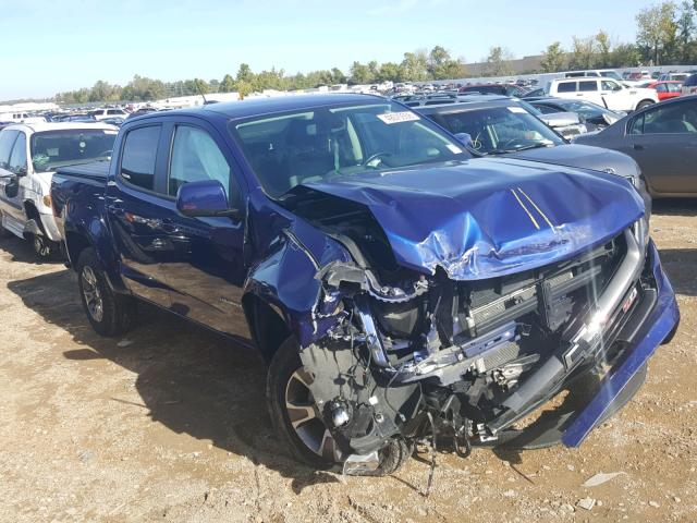 1GCGTDE36G1167550 - 2016 CHEVROLET COLORADO Z BLUE photo 1