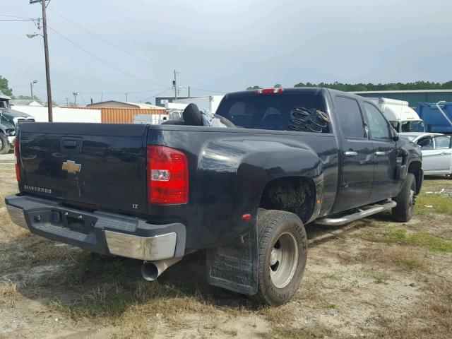 1GC7C0B67AF114647 - 2010 CHEVROLET SILVERADO BLACK photo 4