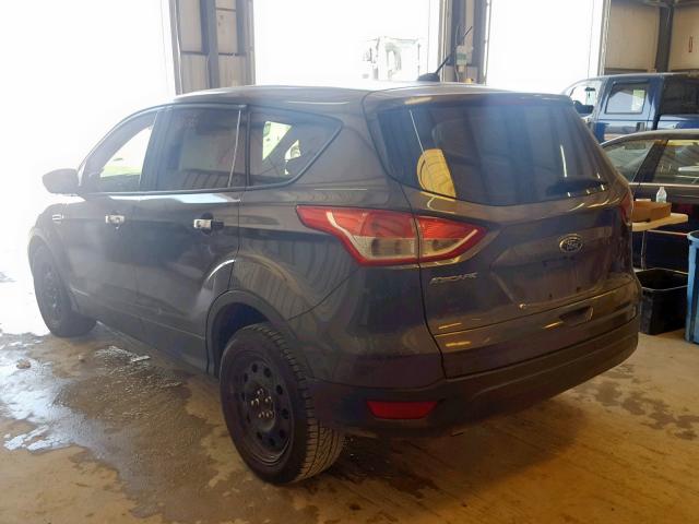 1FMCU0F79FUA91322 - 2015 FORD ESCAPE S GRAY photo 3