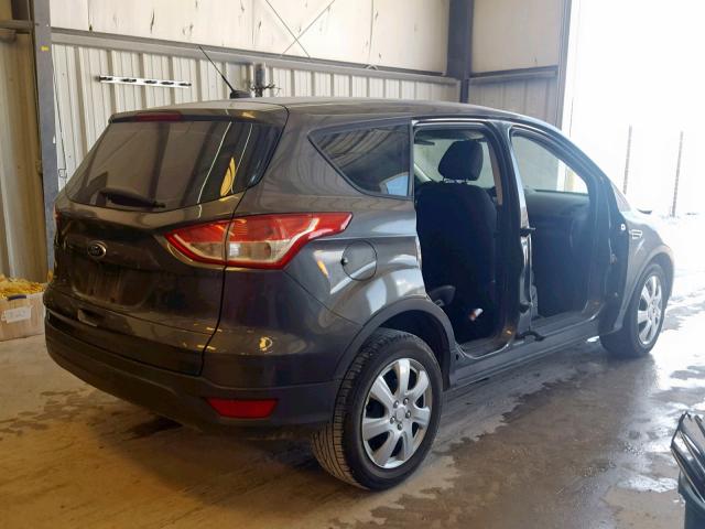 1FMCU0F79FUA91322 - 2015 FORD ESCAPE S GRAY photo 4