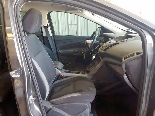 1FMCU0F79FUA91322 - 2015 FORD ESCAPE S GRAY photo 5