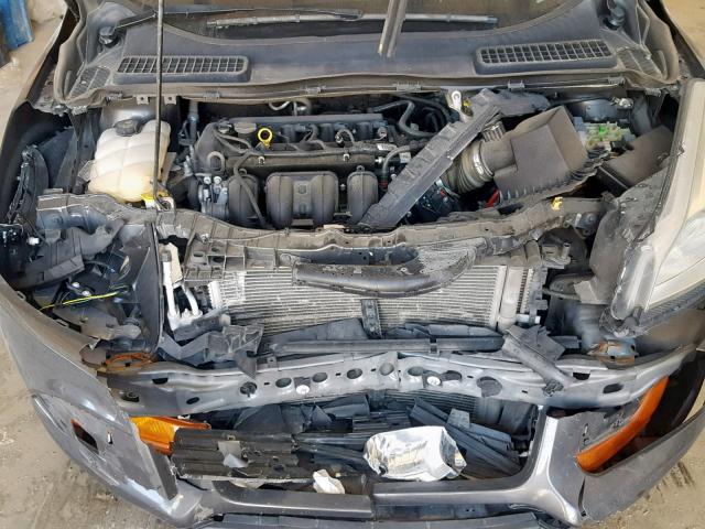 1FMCU0F79FUA91322 - 2015 FORD ESCAPE S GRAY photo 7