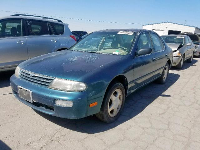 1N4BU31D0VC113197 - 1997 NISSAN ALTIMA XE BLUE photo 2