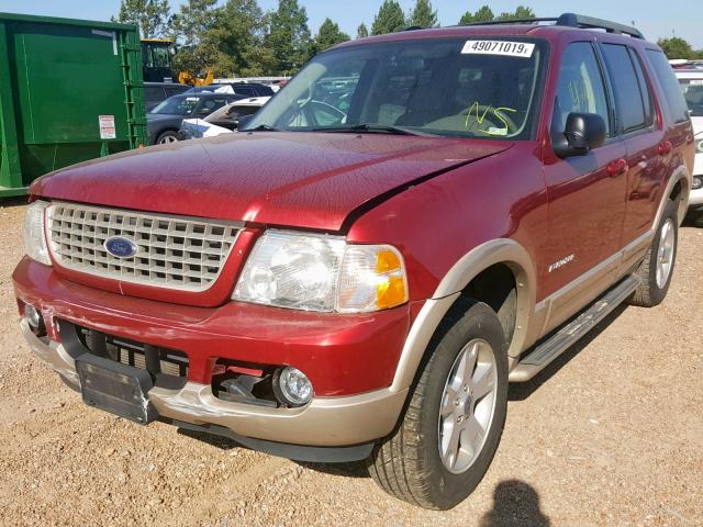 1FMZU74K75UA04185 - 2005 FORD EXPLORER E TWO TONE photo 2