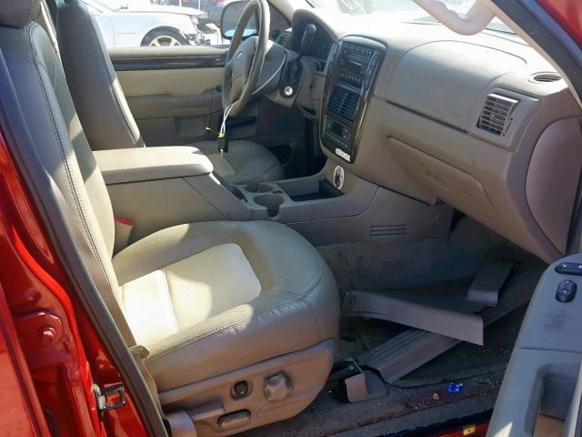 1FMZU74K75UA04185 - 2005 FORD EXPLORER E TWO TONE photo 5