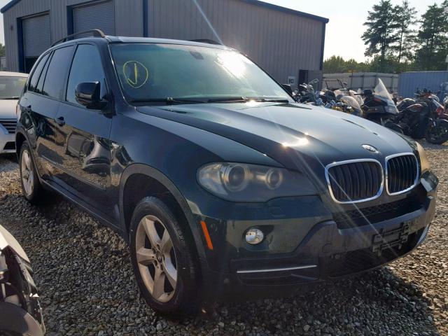 5UXFE435X7L015185 - 2007 BMW X5 3.0I GREEN photo 1