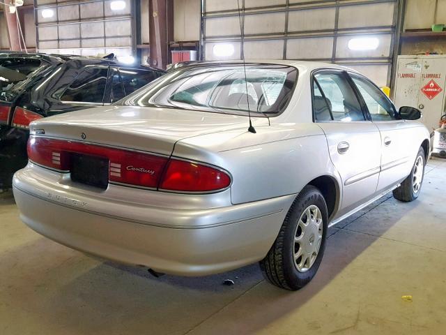 2G4WS52J031209492 - 2003 BUICK CENTURY CU SILVER photo 4