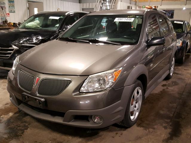 5Y2SL65858Z405425 - 2008 PONTIAC VIBE GRAY photo 2